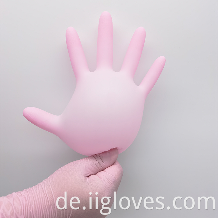 latexpulverfreie Handschuh Guantes DeSchables de Nitrilo XS USO Medico Einweg -Latex -Nitrilhandschuhe